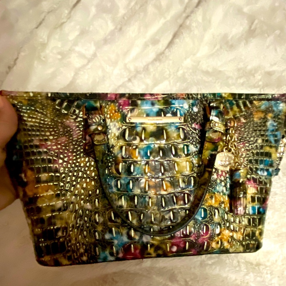 Brahmin Retrograde Mini Asher Satchel